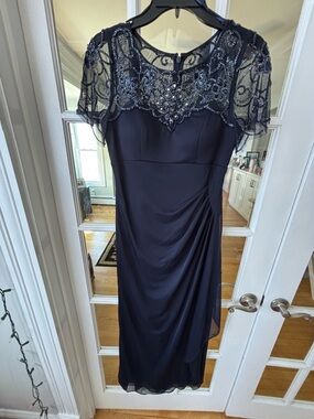chinese dress ladies Faviana Beaded Floral Lace-up Back Prom Dress 11263 main image 0